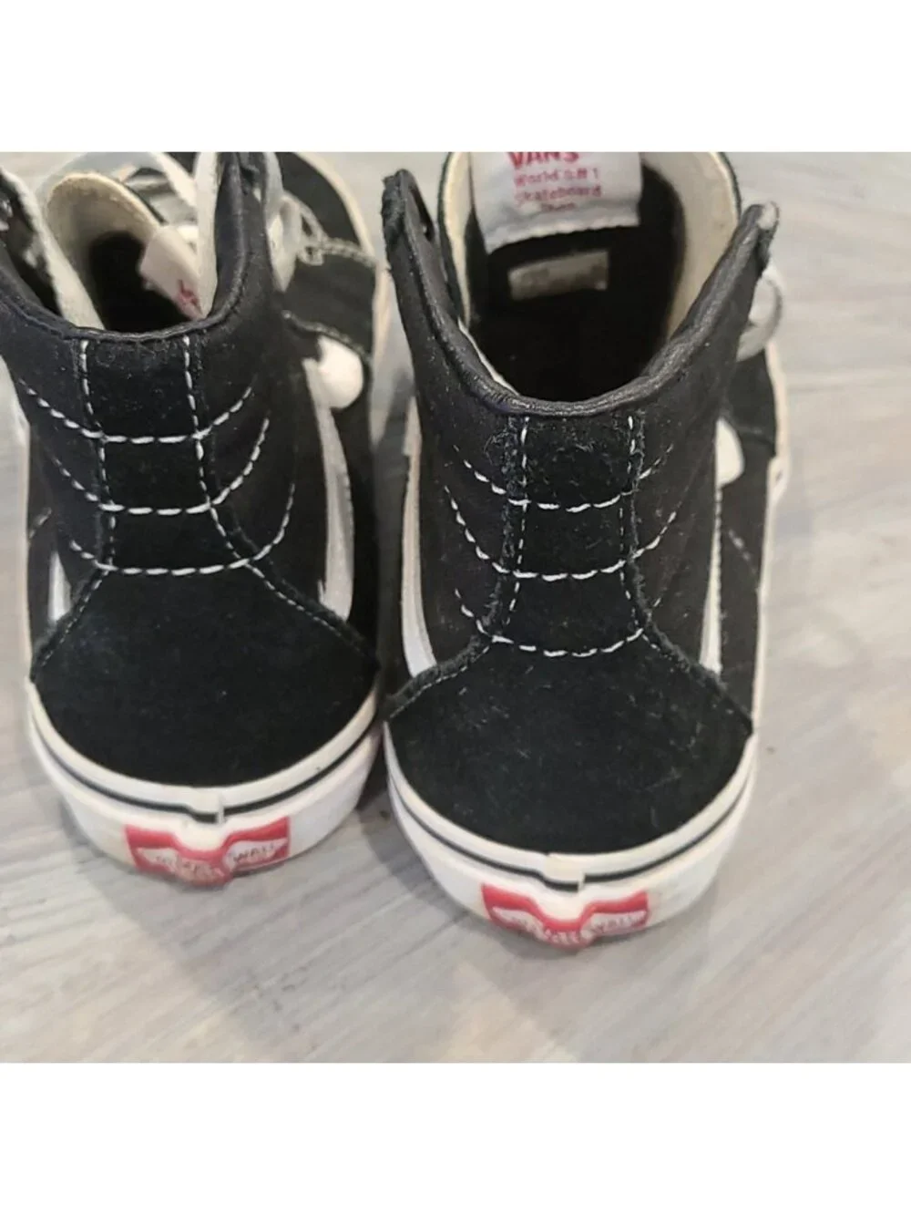 Vans old skool high top sneakers / runners blk & wht